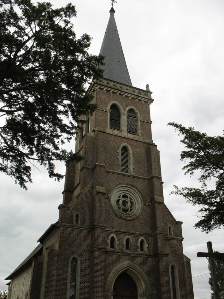 Clocher de l'église XVIIIe siècle - Saint-Pierre-de-Salerne