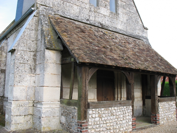 Porche de l'église - Thibouville