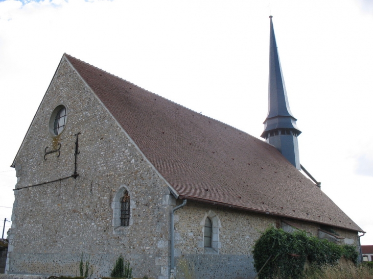 Chevet de l'église - Thomer-la-Sôgne