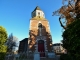 Photo suivante de Allouville-Bellefosse L'église Saint Quentin et son toit de clocher polygonal comme le haut du clocher