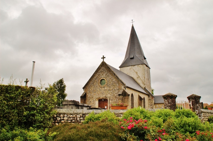  église Saint-Laurent - Aubermesnil-Beaumais