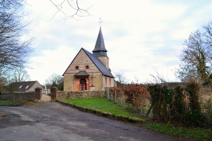 L'église (chapelle de Beuzeville-la-Giffarde. - Beaumont-le-Hareng