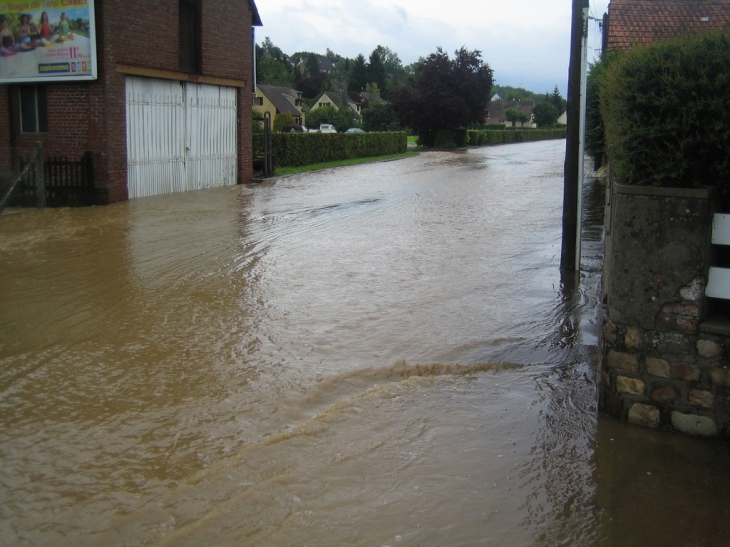 Innondation du 16 juillet 2007 - Cailly