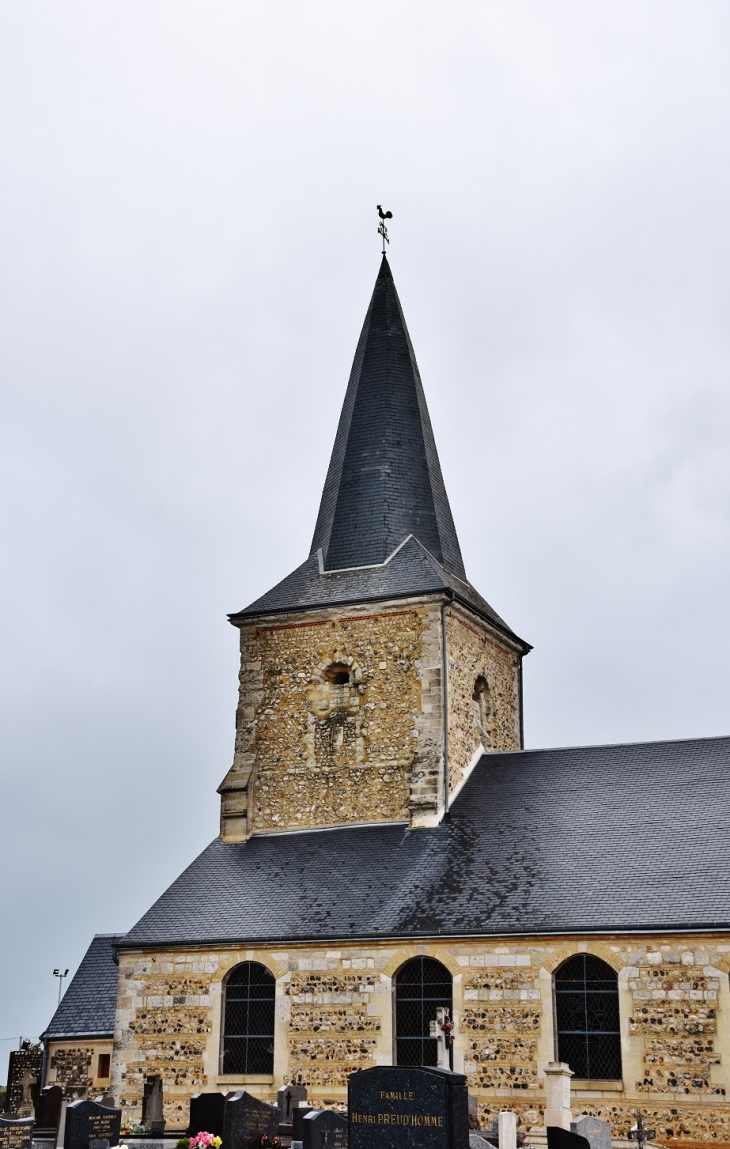 <église Saint-Nicolas - Cauville-sur-Mer