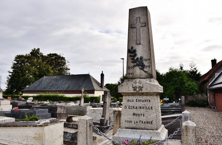 Monument-aux-Morts - Écrainville