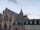 l'église Notre Dame et Saint Laurent vue du château