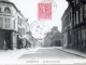 La rue de la Poste, vers 1905 (carte postale ancienne).