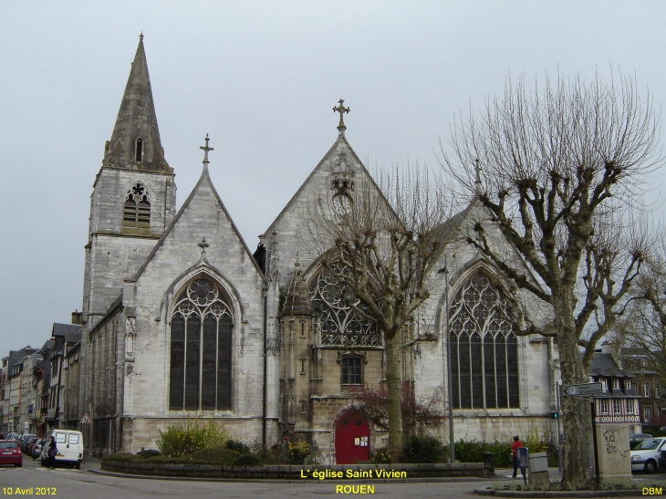 L'église Saint VIVIEN - Rouen