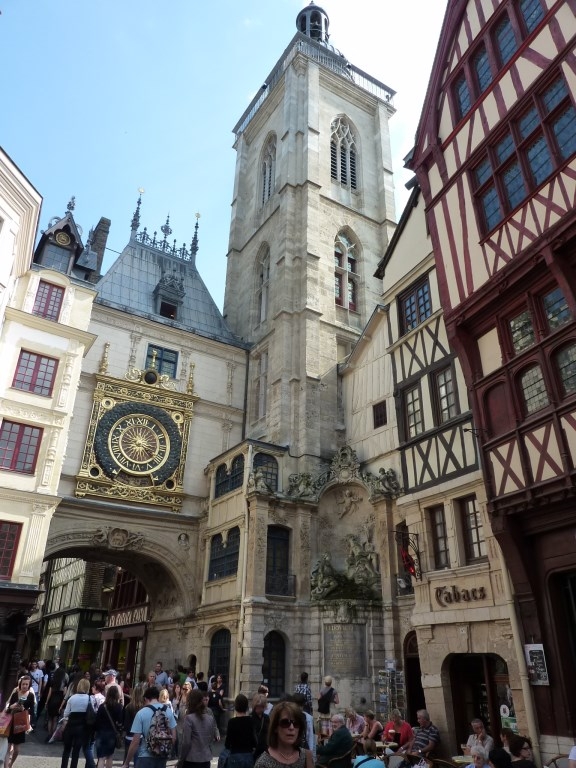 Gros Horloge et beffroie gothique - Rouen