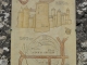 Plaque appliquée sur la Tour Jeanne d' Arc