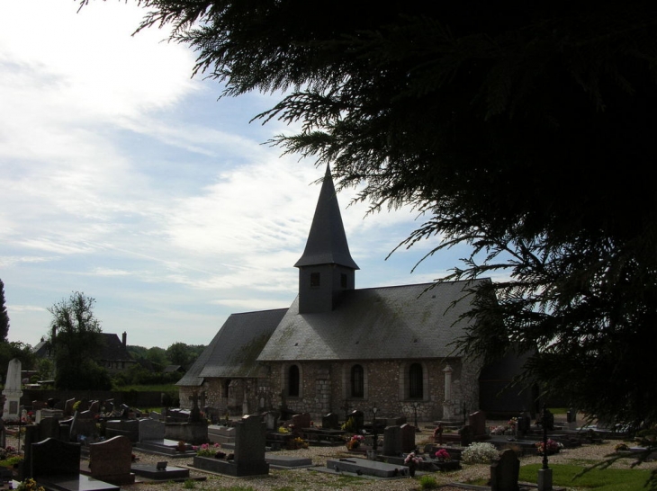 Eglise de Saint-Nicolas. - Saint-Nicolas-de-Bliquetuit