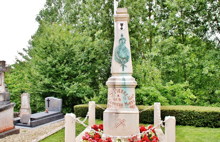 Monument-aux-Morts - Saint-Pierre-le-Viger
