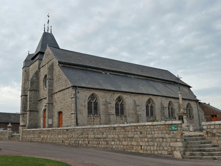 L'église - Saint-Riquier-ès-Plains