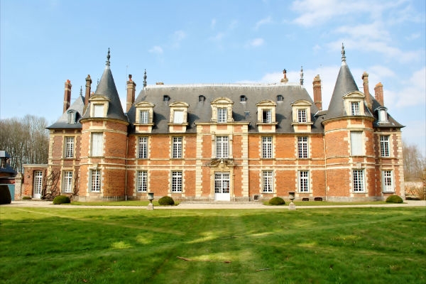 Le château Miromesnil de Tourville sur Arques  - Tourville-sur-Arques