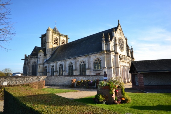 L'église Saint Martin XV et XVIè siècle. - Vatteville-la-Rue