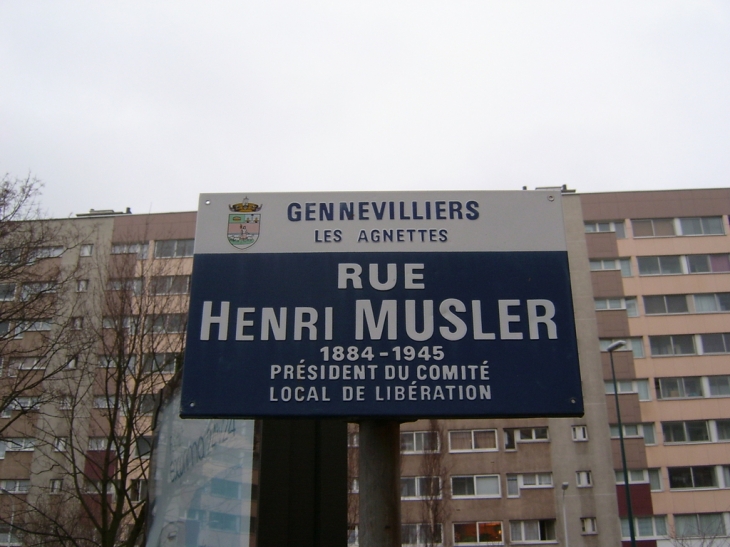 Rue Henri Musler - Gennevilliers