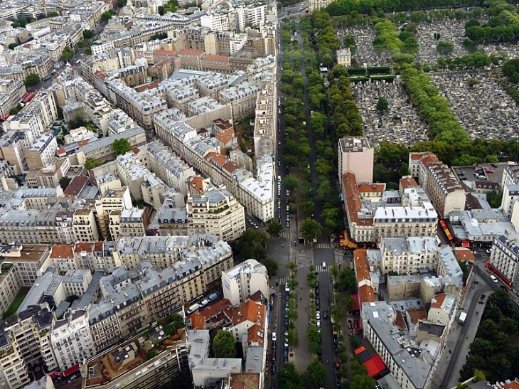 Vue de la Tour Montparnasse  - Paris 14e Arrondissement