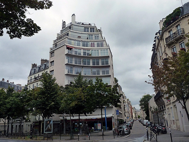 Immeuble contemporain - Paris 14e Arrondissement