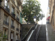 ballade à Montmartre : rue des Saules l'escalier