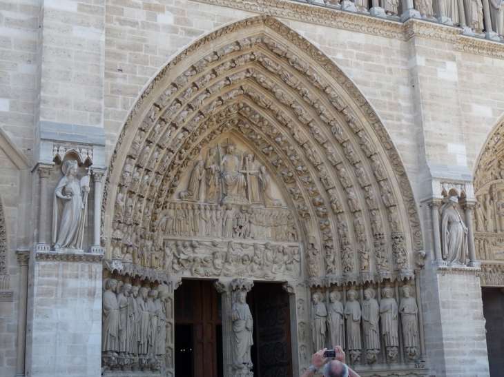 La cathédrale Notre Dame - Paris 4e Arrondissement