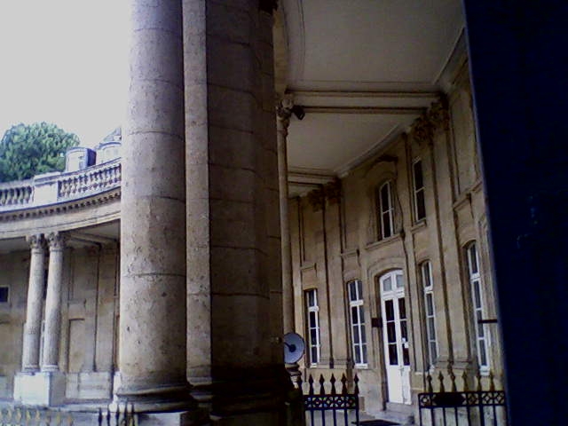 Les arcades des archives nationale - Paris