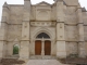 Eglise St Martin- Façade après restauration subventionnée par l'Etat, la Région Ile de France et le département de Seine et Marne