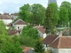 vue d'ensemble des toits du centre du Village.