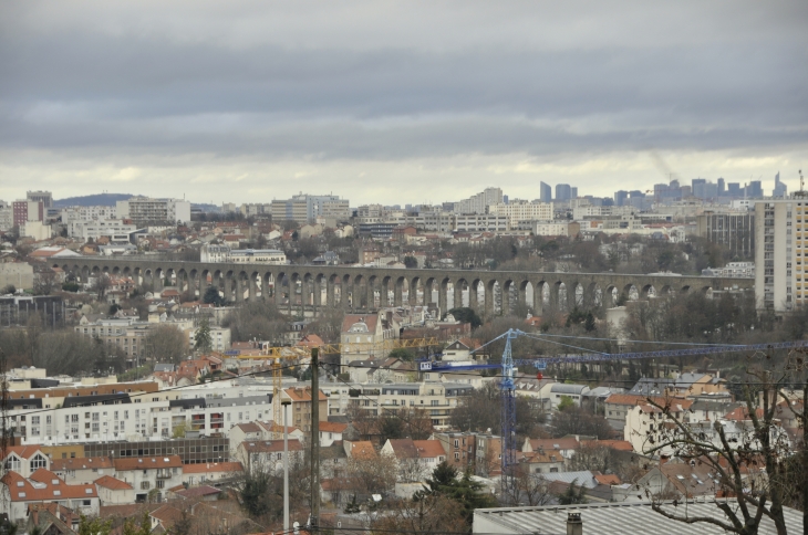 Aqueduc côté Cachan  - Arcueil