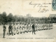 26° bastion de Chasseurs à pied - Compagnie sur le terrain d'exercices (carte postale de 1905)
