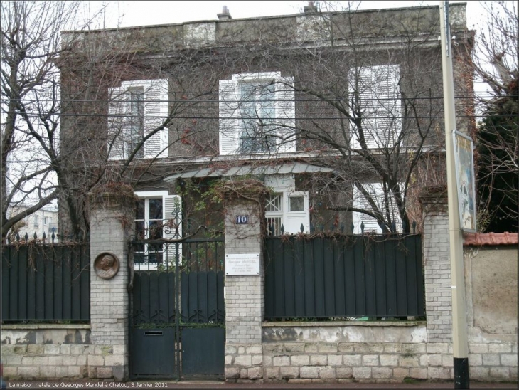 La maison natale de Georges Mandel - Chatou
