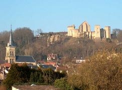 La ville et le château de la Madeleine - Chevreuse