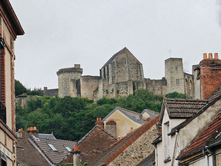Le château au dessus de la ville - Chevreuse