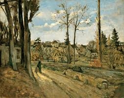 Cézanne a peint Louveciennes