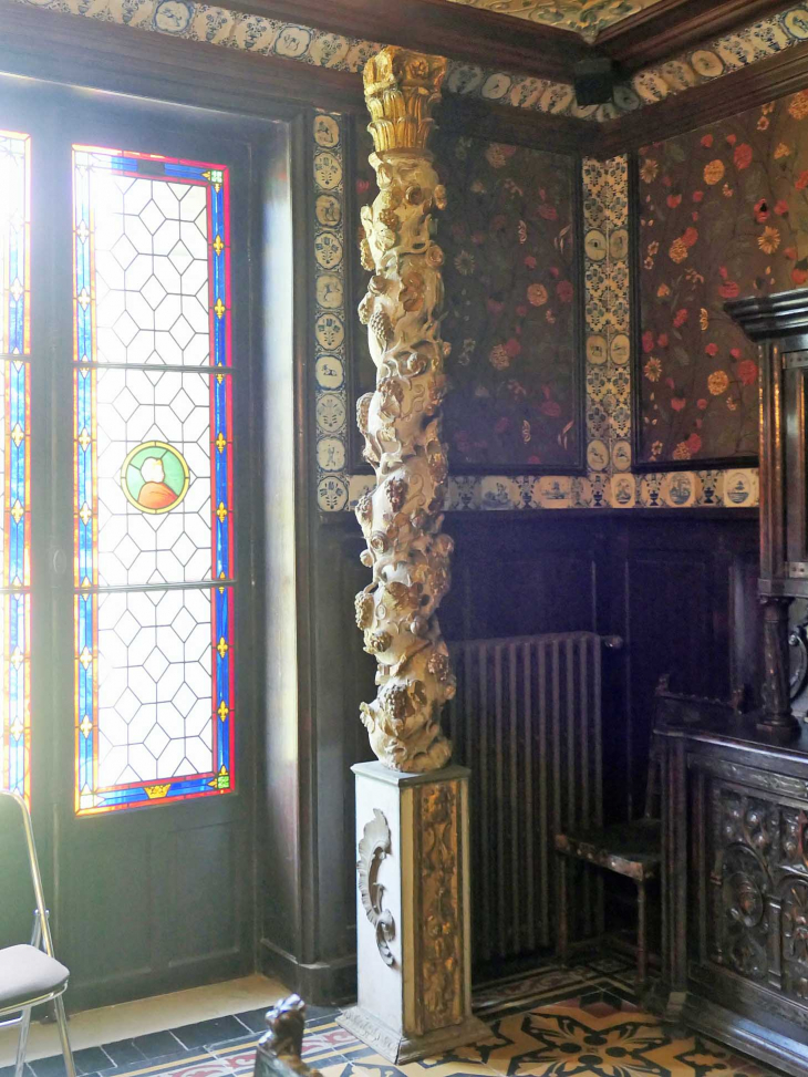 Maison d'Emile Zola : la salle à manger - Médan