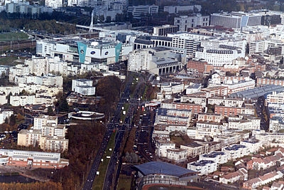 Vue Aérienne de la ville - Montigny-le-Bretonneux