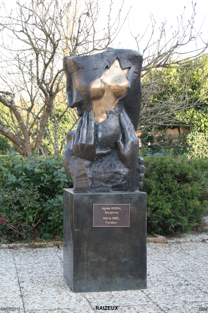 Sculpture de Agnès RISPAL et Marta ABEL - Raizeux