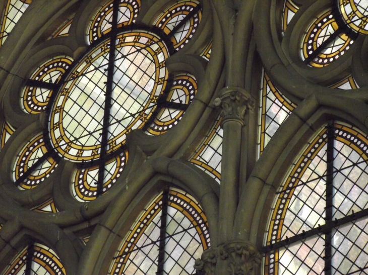 Un autre détail de vitrail - Saint-Germain-en-Laye