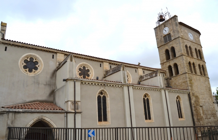 ,Notre-Dame de la Romingiere Eglise Fortifié 14 Em Siècle - Coursan