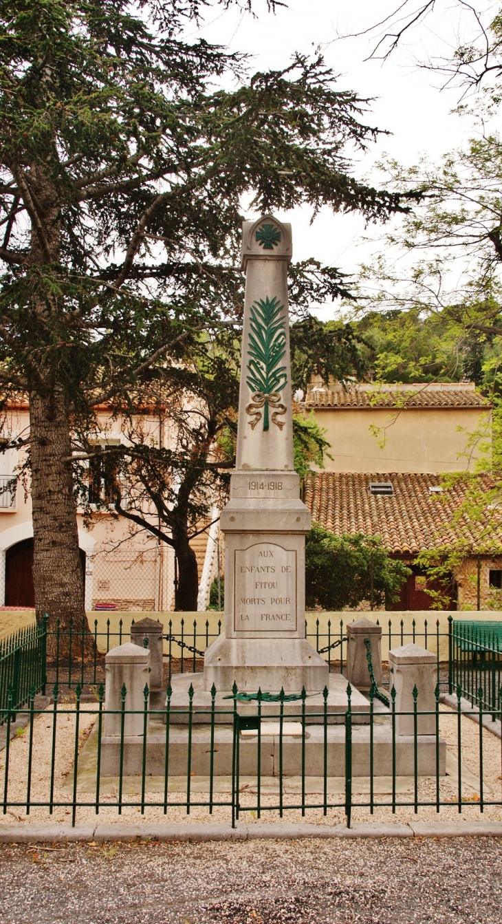 Monument-aux-Morts - Fitou