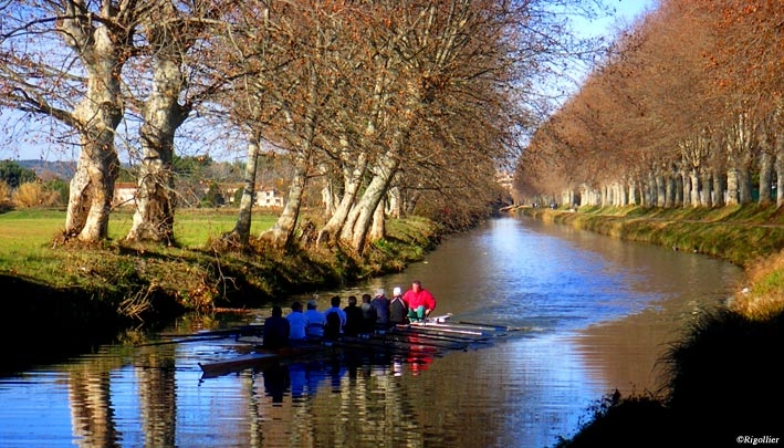 Le canal de la Robine - Narbonne