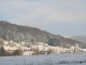 snowey view of the village