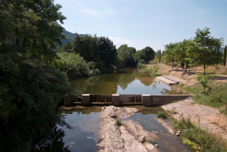 Le plan d'eau - Rouffiac-des-Corbières