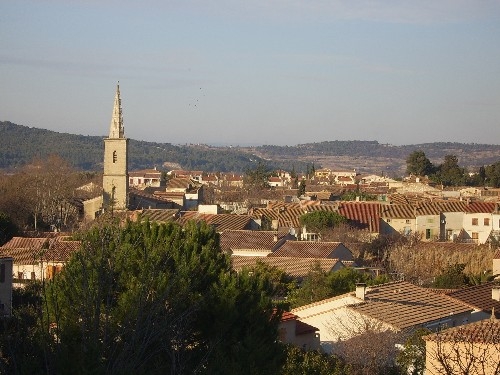 Le vieux village autour du clocher - Salles-d'Aude
