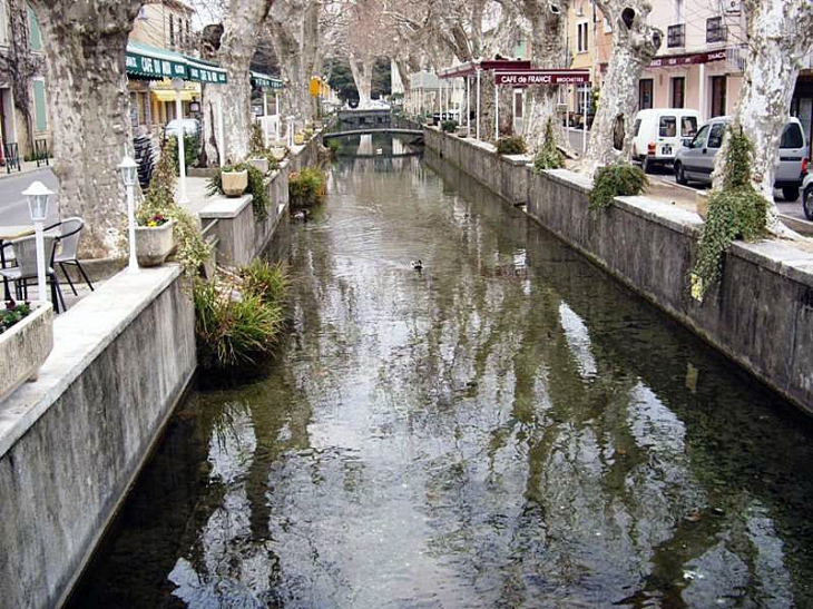 Le long du canal - Goudargues