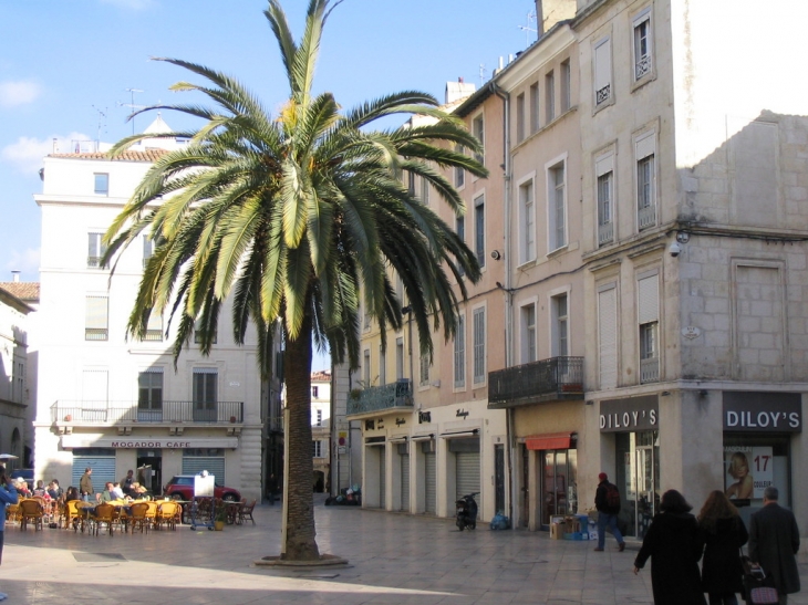 Place du marché - Nîmes