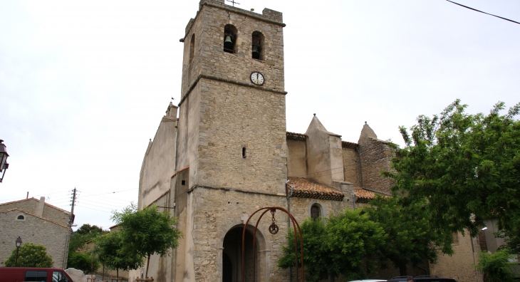 Saint- Laurent église du 17 Em Siècle  - Azillanet