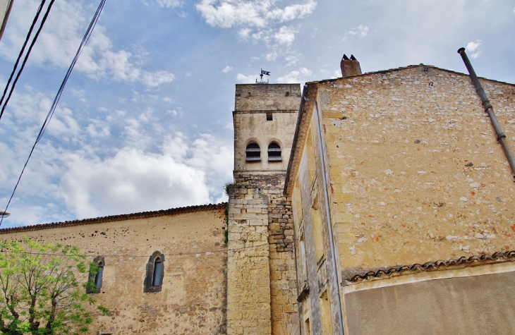 <<<église saint-Cyr - Pomérols
