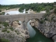 Saint-Jean-de-Fos (34150) pont du diable sur l'Hérault