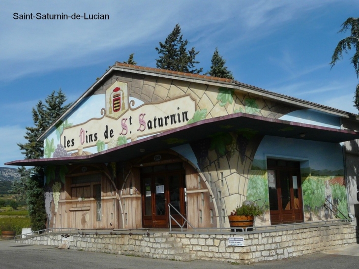 Saint-Saturnin-de-Lucian La cave
