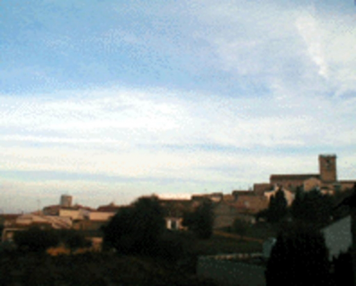 Village à flanc de colline - Vendres